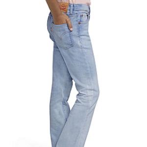 Levi’s girls 726 high rise flare jean size 16 light wash . New with tags